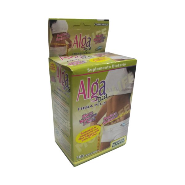 Alga diet Fibra Plus x 100 comp - BLISTERA