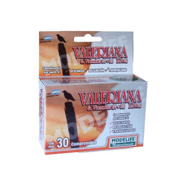 Valeriana + Vit B2 x 30 comp